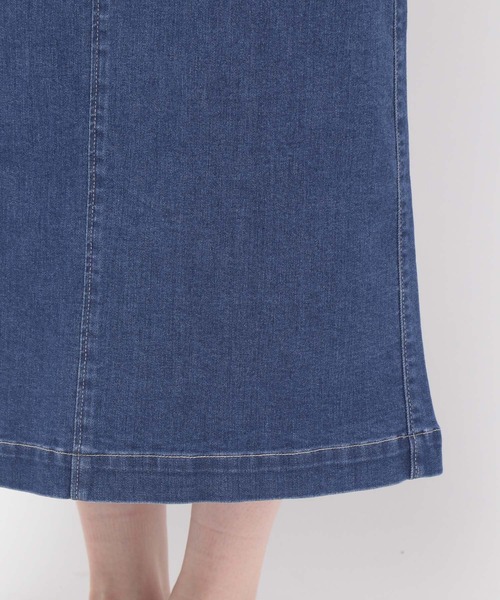 LEPSIM(レプシィム)の「ストレッチデニムナロースカート 288386(スカート・レディース・インディゴブルー・SMALL/MEDIUM/LARGE)」の4枚目の写真