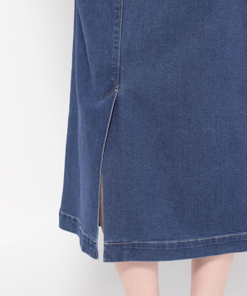 LEPSIM(レプシィム)の「ストレッチデニムナロースカート 288386(スカート・レディース・インディゴブルー・SMALL/MEDIUM/LARGE)」の9枚目の写真