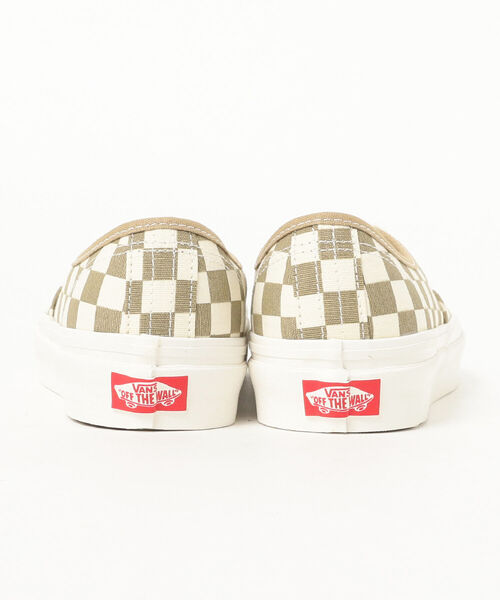 Ray BEAMS(レイビームス)の「【WEB限定】VANS / AUTHENTIC 44DX CHECKERBOARD(スリッポン・レディース・カーキ/オレンジ・5h/6/6h/5)」の10枚目の写真