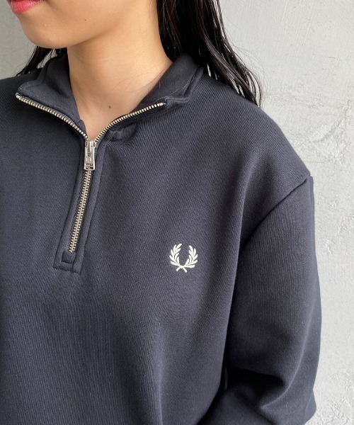 り*と様 FRED PERRY/フレッドペリー ワンポイント刺繍 ハーフジップス FRED PERRY（フレッドペリー）の「[FRED PERRY/フレッドペリー] ワン