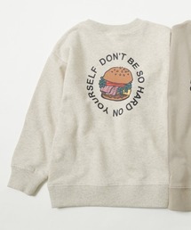 devirock（デビロック）の「デビラボ バックプリント 裏毛トレーナー（スウェット・キッズ）」