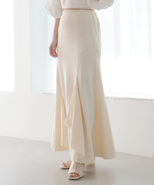 Heather(ヘザー)の「フリルポンチスカート 357678(スカート・レディース・アイボリー/ブラウン/ブラック・S/M)」の20枚目の写真
