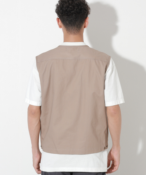 Oriens JOURNAL STANDARD(オリエンス ジャーナルスタンダード)の「Sams Work Vest(その他アウター・メンズ・ブラック/ベージュ/グリーン・MEDIUM/LARGE)」の15枚目の写真