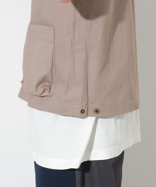Oriens JOURNAL STANDARD(オリエンス ジャーナルスタンダード)の「Sams Work Vest(その他アウター・メンズ・ブラック/ベージュ/グリーン・MEDIUM/LARGE)」の5枚目の写真