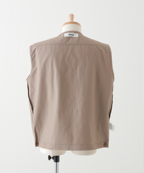 Oriens JOURNAL STANDARD(オリエンス ジャーナルスタンダード)の「Sams Work Vest(その他アウター・メンズ・ブラック/ベージュ/グリーン・MEDIUM/LARGE)」の11枚目の写真