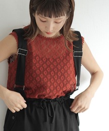 シアーレースブラウス