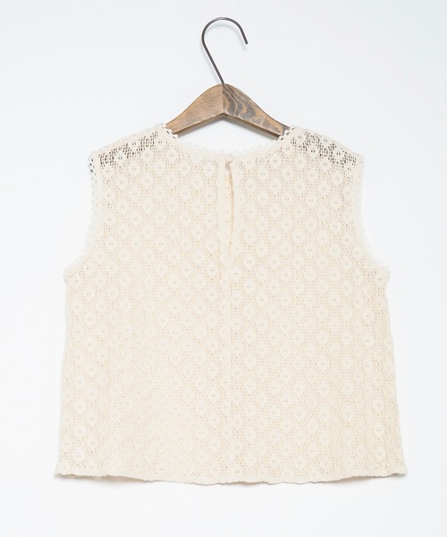 Crisp（クリスプ）の「シアーレースブラウス（シャツ/ブラウス・レディース・レッド/アイボリー・FREE）」の21枚目の写真