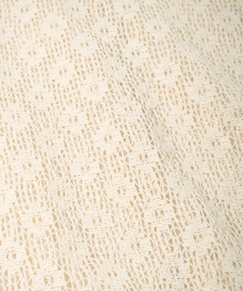 Crisp（クリスプ）の「シアーレースブラウス（シャツ/ブラウス・レディース・レッド/アイボリー・FREE）」の22枚目の写真