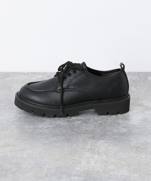 mysty woman（ミスティウーマン）の「レースアップシューズ 350711（その他シューズ・レディース・ブラック/ブラウン・LARGE/MEDIUM）」の4枚目の写真