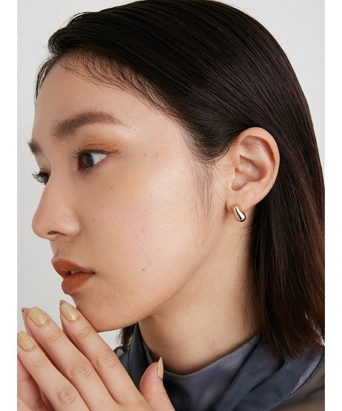 LILY BROWN（リリーブラウン）の「メタルピアス（ピアス（両耳用）・レディース・B/A・FREE）」の4枚目の写真