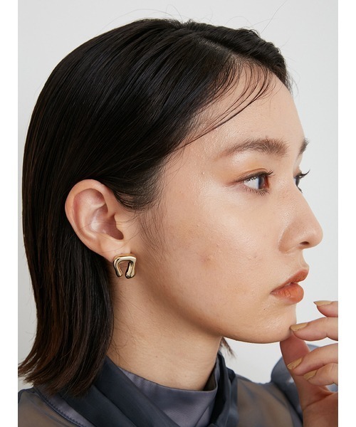 LILY BROWN（リリーブラウン）の「メタルピアス（ピアス（両耳用）・レディース・B/A・FREE）」の7枚目の写真