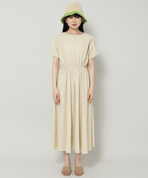 ALAND（エーランド）の「3.3 Field Trip／BACK BUTTON ワンピース 2353223（ワンピース・レディース・ブラック/ベージュ・FREE）」の4枚目の写真