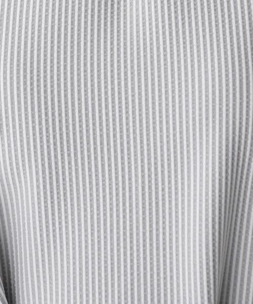 index（インデックス）の「◆パール調ボタン シアサッカーワンピース【WEB限定サイズ】（ワンピース・レディース・ネイビー/ボルドー/グレー系2・40/38/42/36）」の19枚目の写真