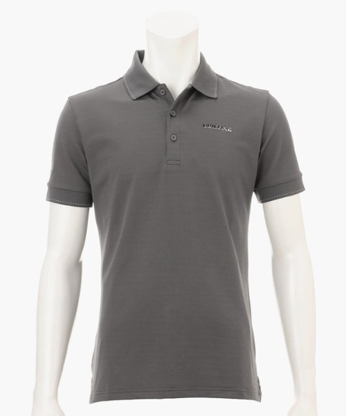 BRIEFING（ブリーフィング）の「【ブリーフィングゴルフ】MENS BASIC POLO/メンズベーシックポロ（ポロシャツ・メンズ・ネイビー/ホワイト/ブラック/オリーブ/グリーン系その他2/チャコールグレー・M/L/XL/S）」の3枚目の写真
