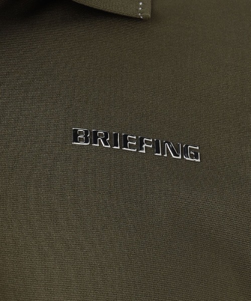 BRIEFING（ブリーフィング）の「【ブリーフィングゴルフ】MENS BASIC POLO/メンズベーシックポロ（ポロシャツ・メンズ・ネイビー/ホワイト/ブラック/オリーブ/グリーン系その他2/チャコールグレー・M/L/XL/S）」の12枚目の写真