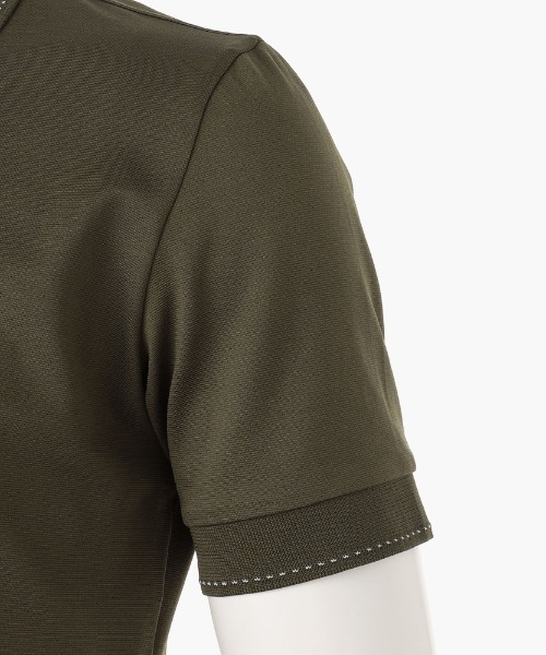 BRIEFING（ブリーフィング）の「【ブリーフィングゴルフ】MENS BASIC POLO/メンズベーシックポロ（ポロシャツ・メンズ・ネイビー/ホワイト/ブラック/オリーブ/グリーン系その他2/チャコールグレー・M/L/XL/S）」の13枚目の写真