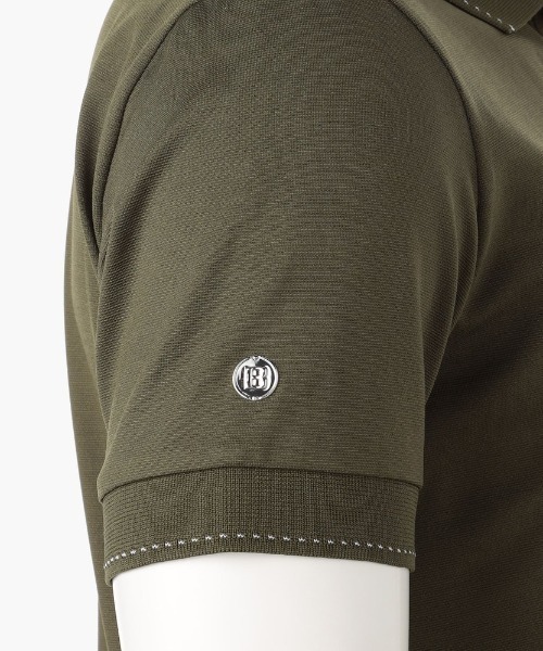 BRIEFING（ブリーフィング）の「【ブリーフィングゴルフ】MENS BASIC POLO/メンズベーシックポロ（ポロシャツ・メンズ・ネイビー/ホワイト/ブラック/オリーブ/グリーン系その他2/チャコールグレー・M/L/XL/S）」の14枚目の写真