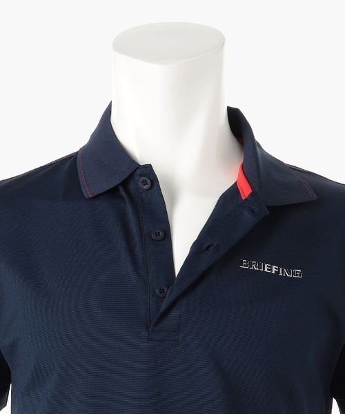 BRIEFING（ブリーフィング）の「【ブリーフィングゴルフ】MENS BASIC POLO/メンズベーシックポロ（ポロシャツ・メンズ・ネイビー/ホワイト/ブラック/オリーブ/グリーン系その他2/チャコールグレー・M/L/XL/S）」の19枚目の写真