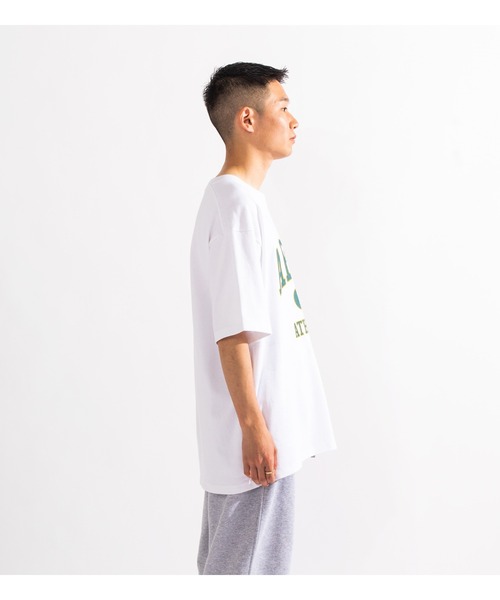 APPLEBUM（アップルバム）の「"Athletic" T-Shirt（Tシャツ/カットソー・メンズ・ブラック/ホワイト/ヘザーグレー・X-LARGE/LARGE/MEDIUM/XX-LARGE）」の5枚目の写真