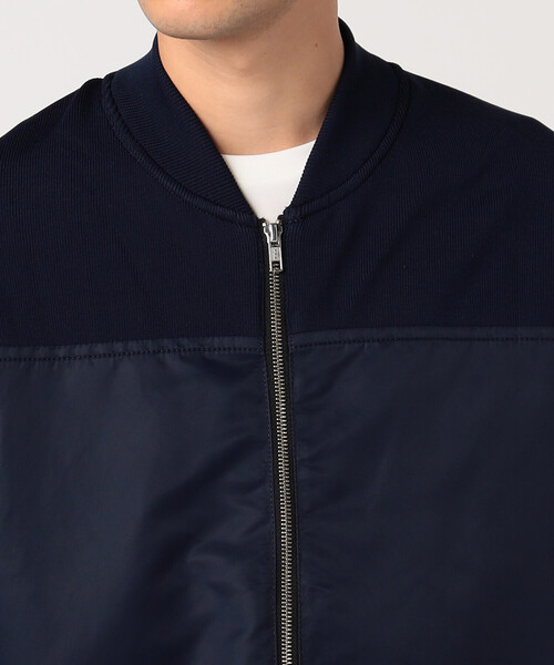 COMME CA ISM(コムサイズム)の「ボンバーブルゾン(ブルゾン・メンズ・ブラック/ネイビー・LARGE/MEDIUM)」の15枚目の写真