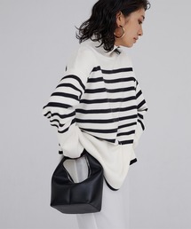 UR'S | ﾃﾞｻﾞｲﾝﾎﾞｰﾀﾞｰﾆｯﾄ(ニット/セーター)