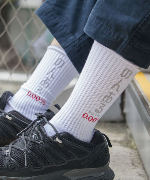 GLOSTER（グロスター）の「【GLOSTER/グロスター】カルチャーソックスシリーズ ラインソックス デザインソックス（ソックス/靴下・メンズ・ブラック系その他4/グリーン系その他4/ブルー系その他4/パープル系その他5/レッド系その他4・FREE）」の20枚目の写真