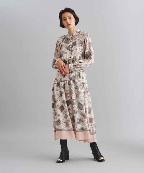 ダイアグラム　スタンププリントワンピース　36 Diagram（ダイアグラム）の「スタンププリントワンピース（ワンピース