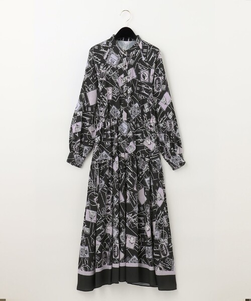 Diagram（ダイアグラム）の「スタンププリントワンピース（ワンピース