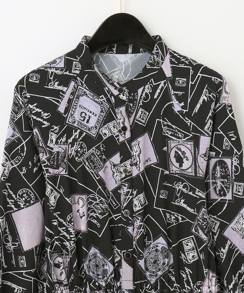 Diagram（ダイアグラム）の「スタンププリントワンピース（ワンピース