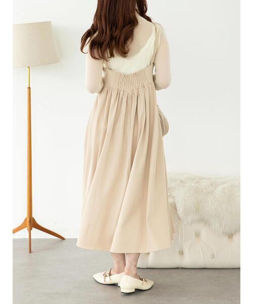 SLURR（スラ―）の「ギャザーフレアキャミワンピース（ワンピース・レディース・ブルー/その他8・FREE）」の20枚目の写真