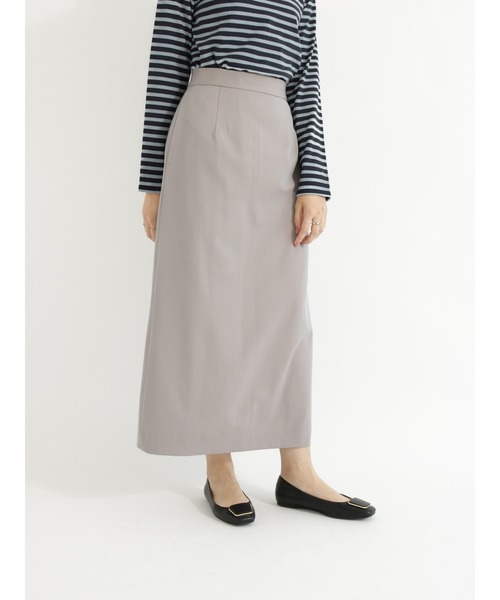 Te chichi(テチチ)の「サイドボタントラペーズスカート(スカート・レディース・ネイビー/ブルー/グレー・SMALL/MEDIUM)」の9枚目の写真