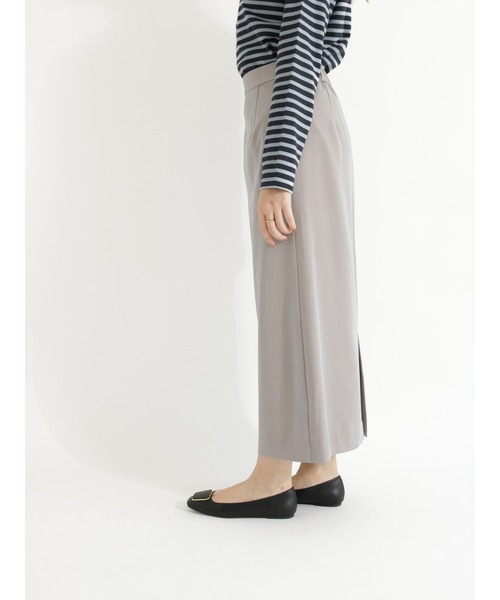Te chichi(テチチ)の「サイドボタントラペーズスカート(スカート・レディース・ネイビー/ブルー/グレー・SMALL/MEDIUM)」の10枚目の写真