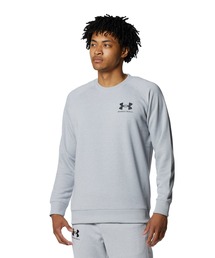 UAスウェット ロングスリーブ クルー（バスケットボール/メンズ）