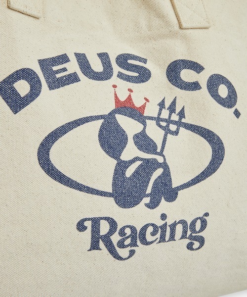 DEUS EX MACHINA（デウスエクスマキナ）の「SIRENS OVERSIZED TOTE（トートバッグ・メンズ・オフホワイト・OS）」の2枚目の写真