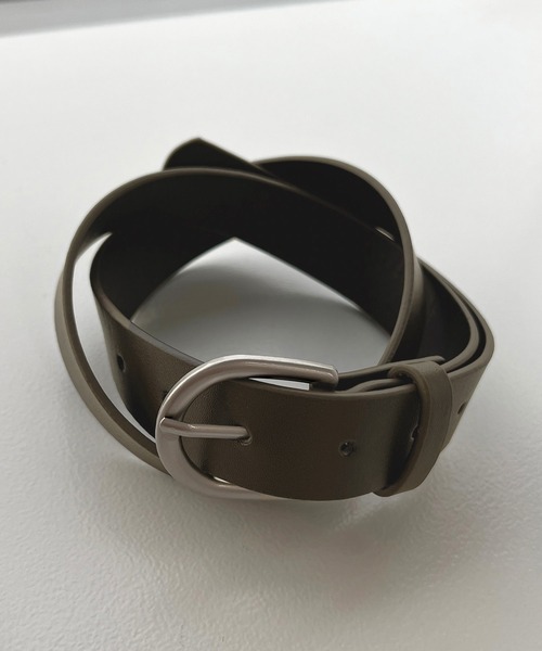 apres jour mignon（アプレジュールミニョン）の「シンプルベルト【ZOZOTOWN限定アイテム】（ベルト・レディース・ブラウン系その他/ブラック・フリー）」の9枚目の写真