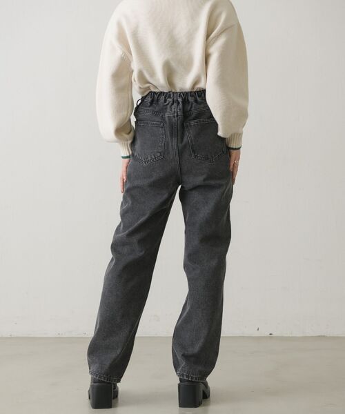 RETRO GIRL(レトロガール)の「ストレートデニムPT(その他パンツ・レディース・ダークブルー/インディゴブルー/ブラック・FREE)」の10枚目の写真