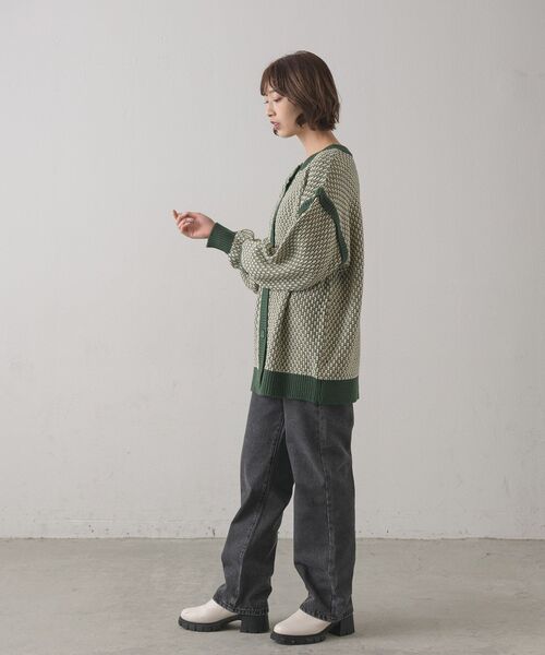 RETRO GIRL(レトロガール)の「ストレートデニムPT(その他パンツ・レディース・ダークブルー/インディゴブルー/ブラック・FREE)」の12枚目の写真