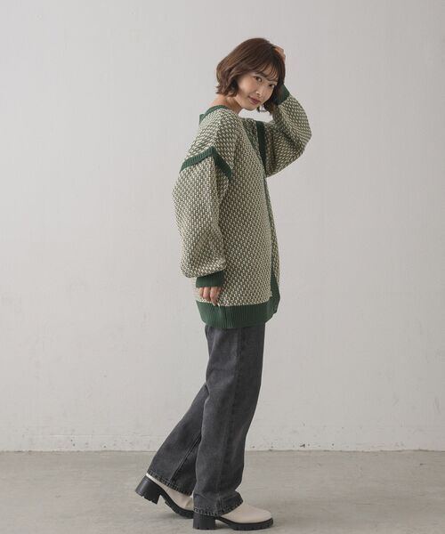 RETRO GIRL(レトロガール)の「ストレートデニムPT(その他パンツ・レディース・ダークブルー/インディゴブルー/ブラック・FREE)」の13枚目の写真