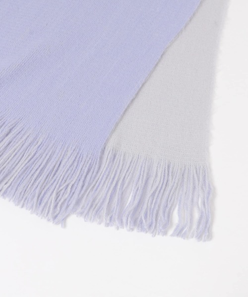 KBF（ケイビーエフ）の「リバーシブル無地ストール（マフラー・レディース・パープル系その他/ベージュ系その他/グリーン系その他・ONE）」の19枚目の写真