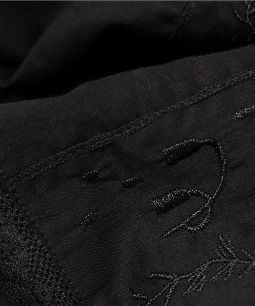 OUTLET（アウトレット）の「【mystic】Omekashi コットンレース刺繍ワンピース（ワンピース・レディース・ブラック・FREE）」の10枚目の写真