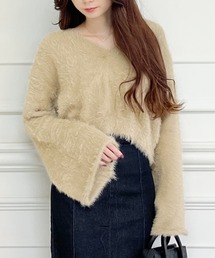 MIIA | フレアスリーブニット(ニット/セーター)