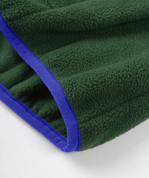 BEN DAVIS(ベンデイビス)の「【BEN DAVIS/ベンデイビス】ブランドロゴ刺繍 スタンドスナップボタン フリースヘンリーネック/ハーフボタン プルオーバー/ ビッグシルエット(スウェット・レディース・ダークグリーン/グレー/ライトブルー・M/L/XL)」の11枚目の写真