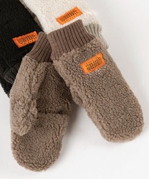 UNIVERSAL OVERALL（ユニバーサルオーバーオール）の「【79】【UNIVERSAL OVERALL/ユニバーサルオーバーオール】ブランドロゴ ボアミトン/ボア指無しグローグ/手袋/防寒（手袋・メンズ）」