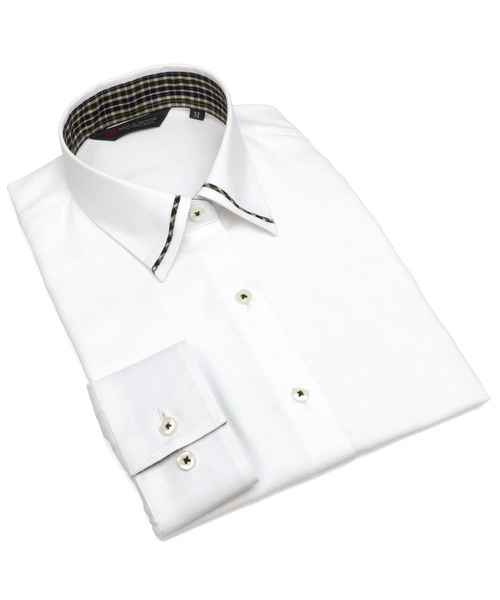 TOKYO SHIRTS（トウキョウシャツ）の「透け防止 形態安定ノーアイロン レギュラー 長袖ビジネスワイシャツ（ビジネスシャツ・レディース・ホワイト・XS/S/M/L/LL/XL）」の9枚目の写真
