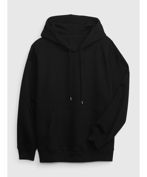 GAP ブラック パーカー Lサイズ GAP ギャップ パーカー ロゴ刺繍 太