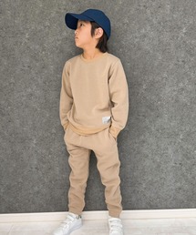THE CASUAL（カジュアル）の「無地　裏起毛セットアップ（セットアップ）」