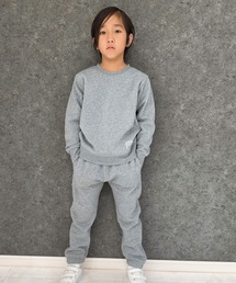THE CASUAL（カジュアル）の「無地　裏起毛セットアップ（セットアップ）」
