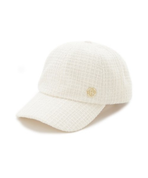 LILY BROWN(リリーブラウン)の「LBキャップ(キャップ・レディース・ブラック/ホワイト/アイボリー・FREE)」の1枚目の写真