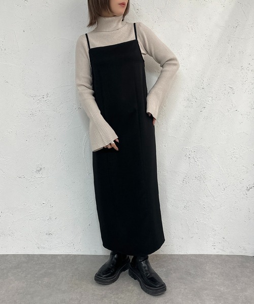 apres jour mignon(アプレジュールミニョン)の「袖フレアタートルネックニット【ZOZOTOWN限定アイテム】(ニット/セーター・レディース・その他/ブラック/アイボリー/グレイッシュベージュ・X-LARGE/フリー)」の21枚目の写真