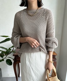 【WEB限定】メッシュプルオーバー
